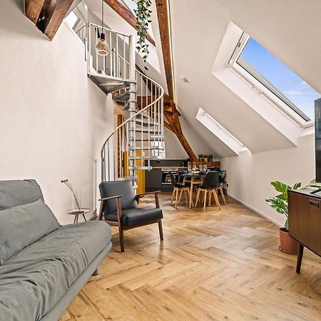 Maisonette-Wohnung Mit Freigelegtem Fachwerk 멕켄뷔렌 외부 사진