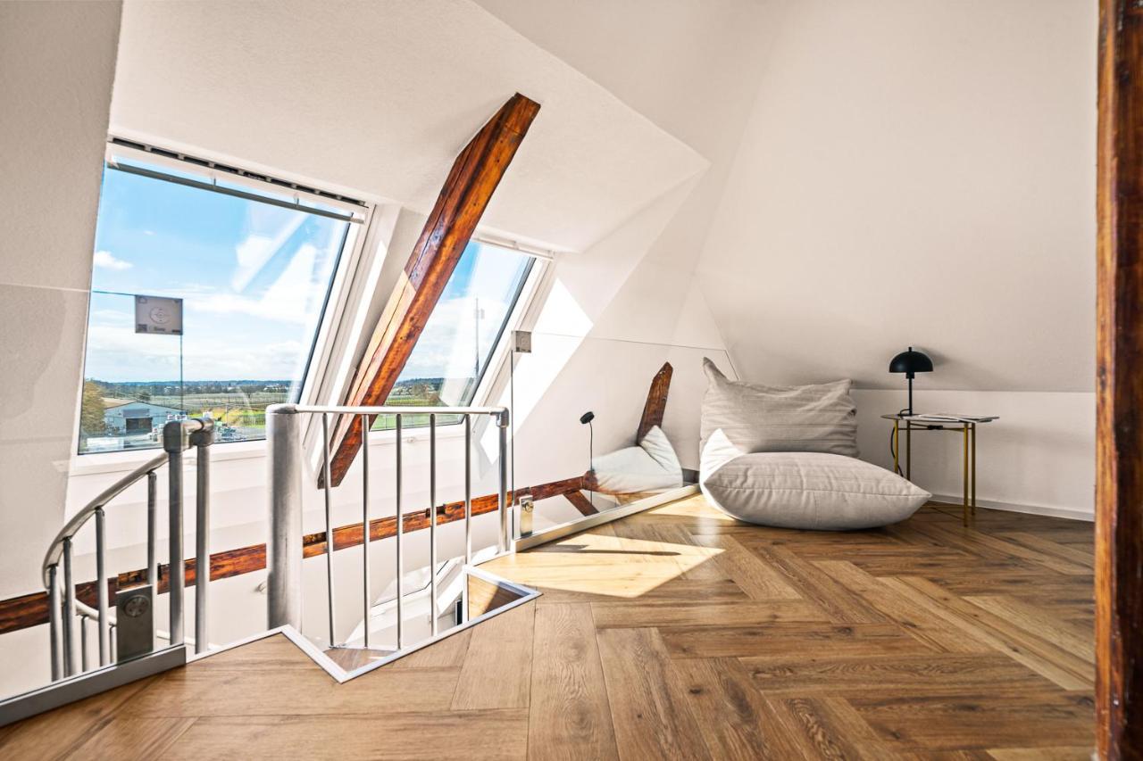 Maisonette-Wohnung Mit Freigelegtem Fachwerk 멕켄뷔렌 외부 사진